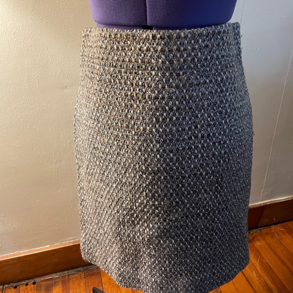 Pencil Skirt with Cooper Accents